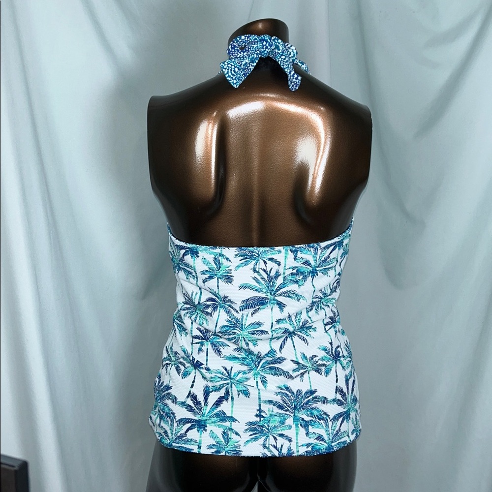 Tommy Bahama Island Cays Pointelle reversible Tankini - Small - New - Picture 3 of 6